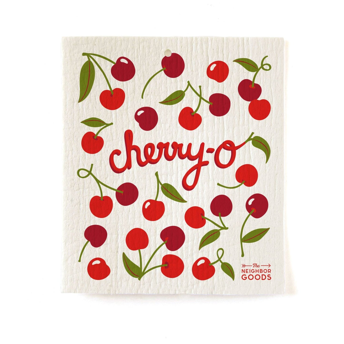 Cherry - Tea Towel + Sponge Cloth Set - Vintage MC