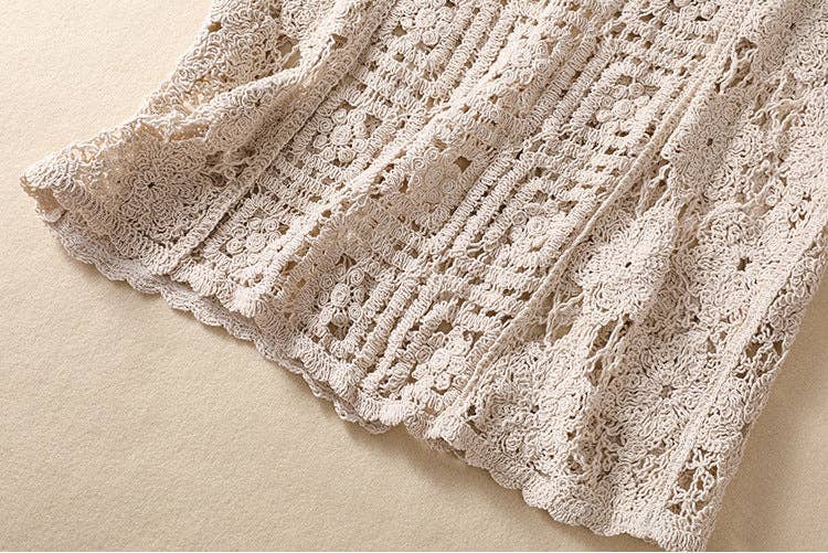 Crochet Vintage Bohemian Vest - Vintage MC