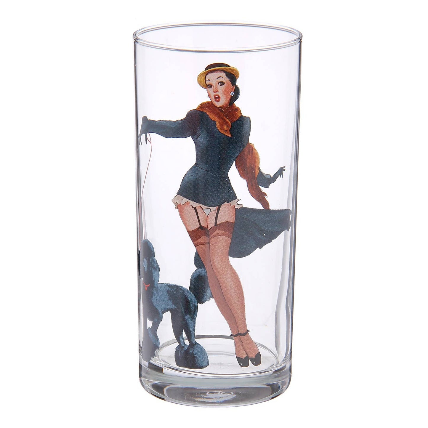 Pin-up Girls Drinking Glass