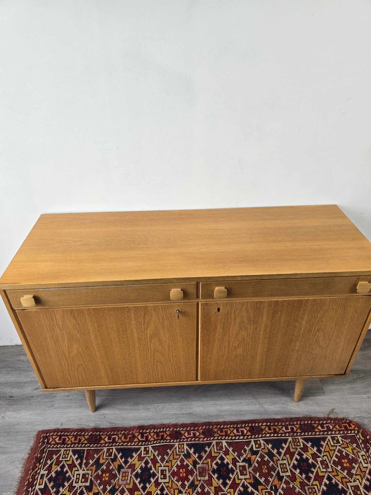 Danish Oak Credenza by Ulferts - Vintage MC