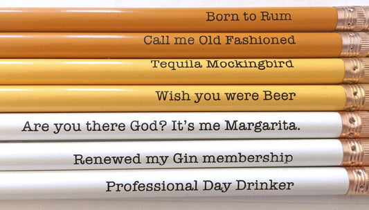 DAY DRINKER PENCIL SET - Vintage MC