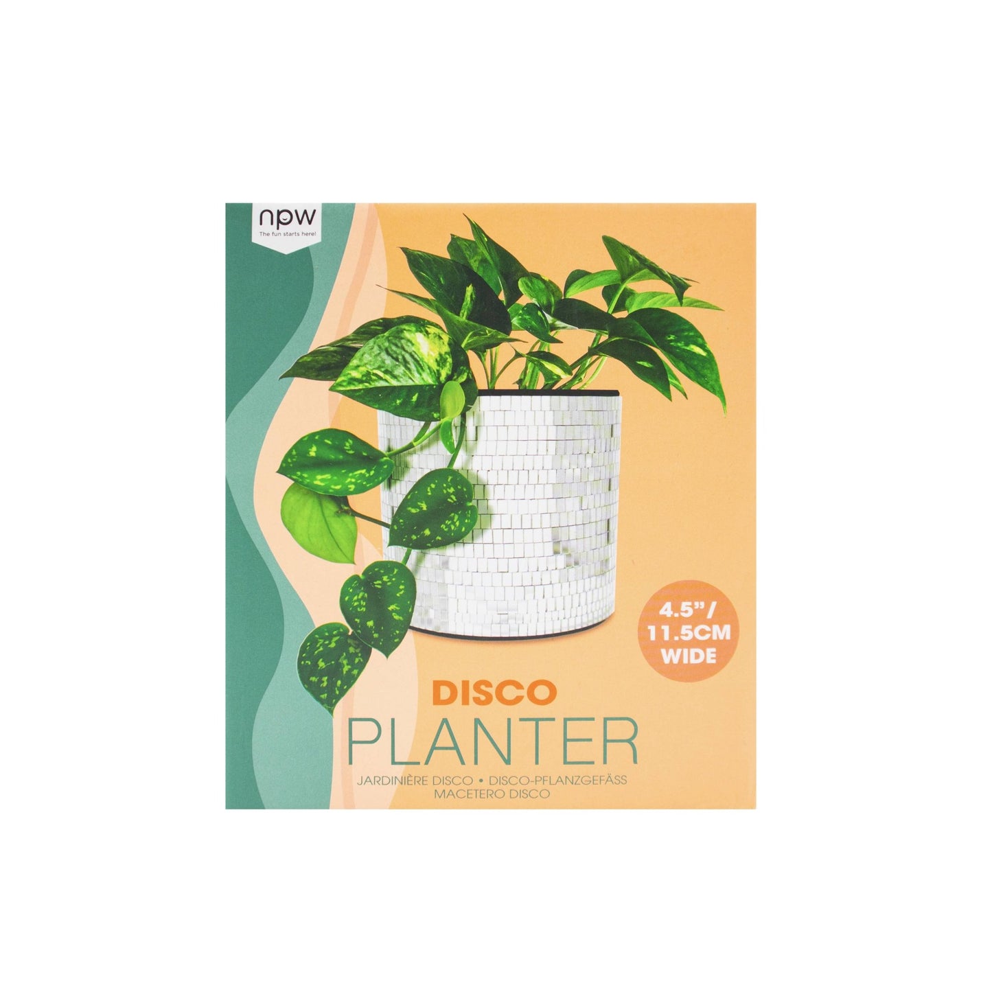 Disco Tabletop Planter - Vintage MC