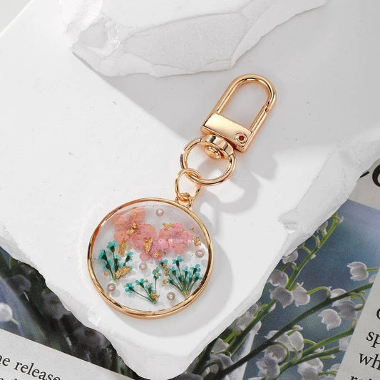Dried Flower Bag Charm - Vintage MC