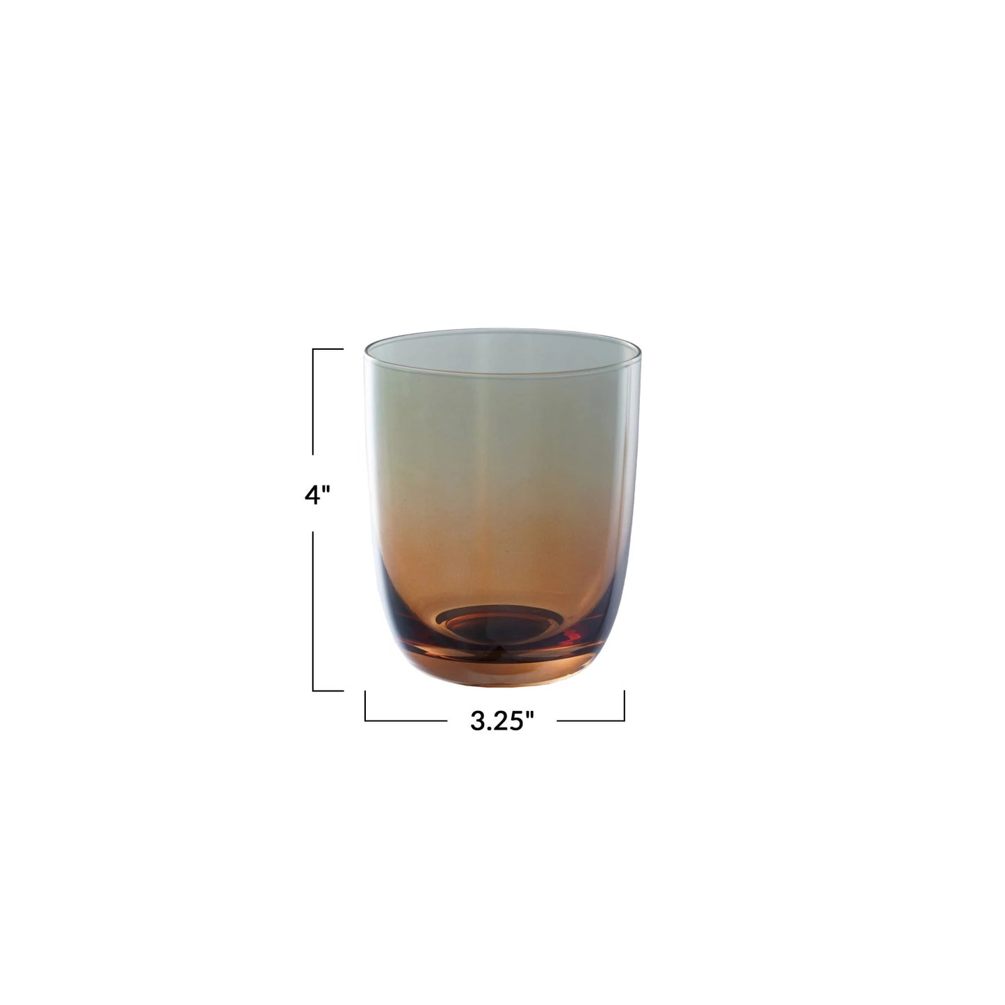 Deco Iridescent 10 oz Glass