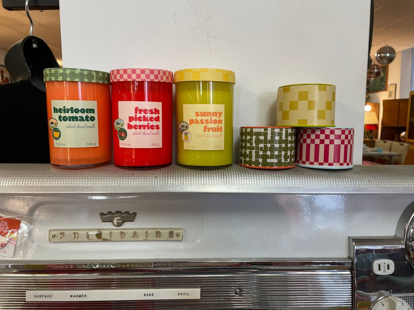 Farmers Market Glass Candle - Vintage MC