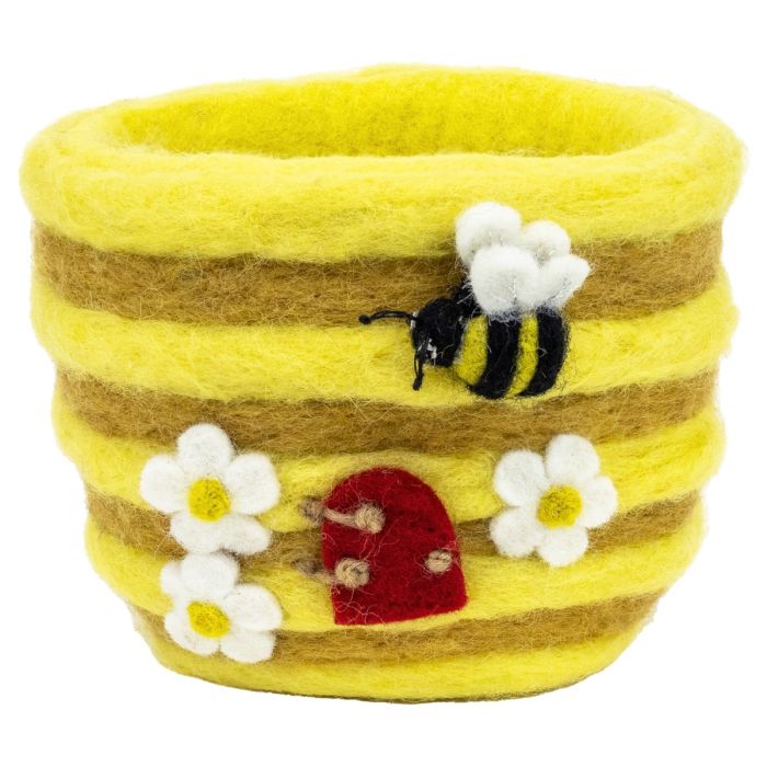Felted Planter - Vintage MC
