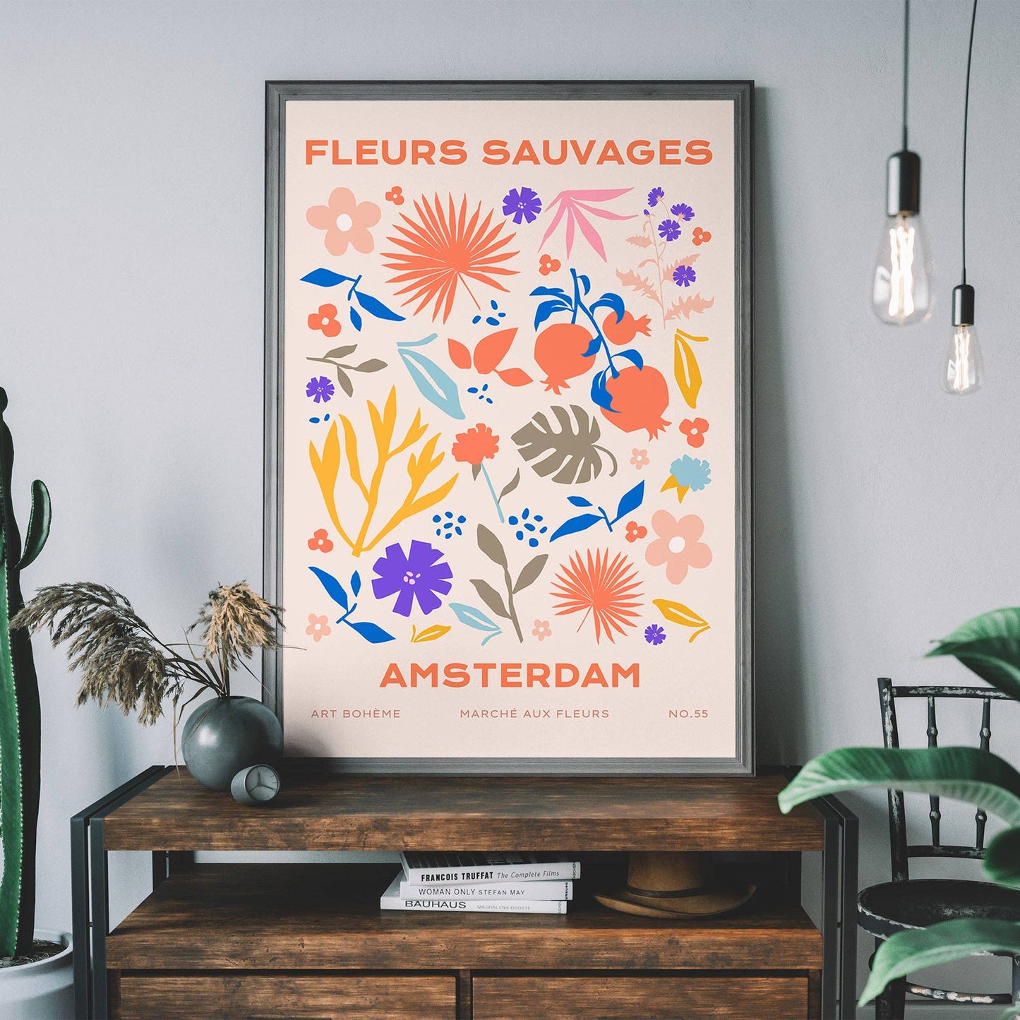 Fleurs Sauvages Amsterdam Flower Print - Vintage MC
