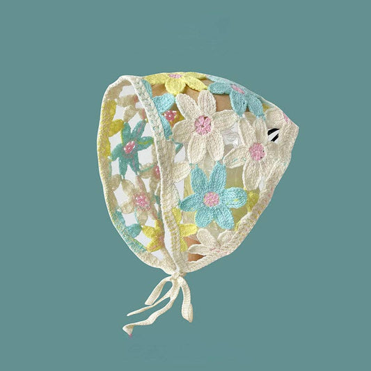 Flower Crochet Headband - Vintage MC