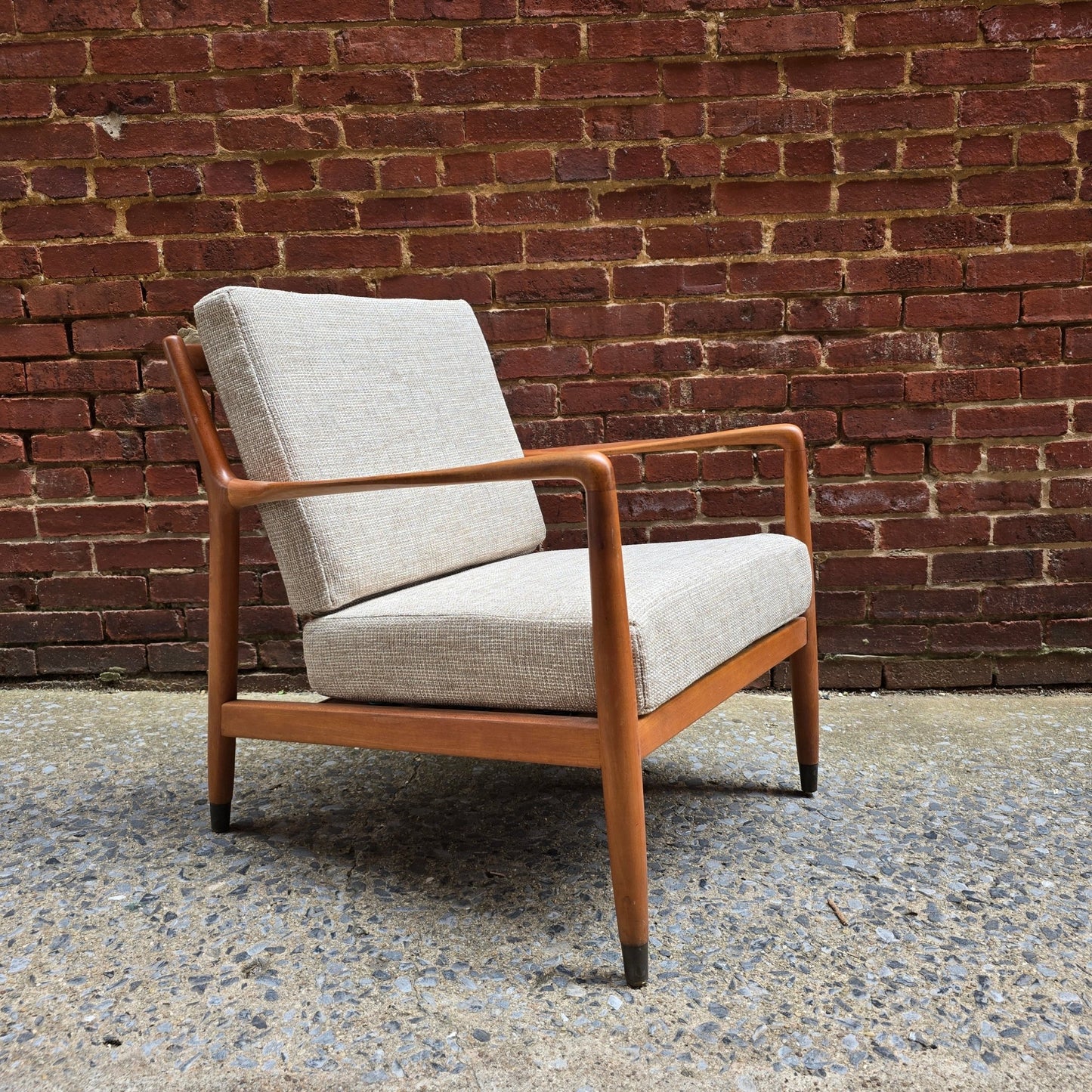 Folke Ohlsson Teak Lounge Chair - Vintage MC