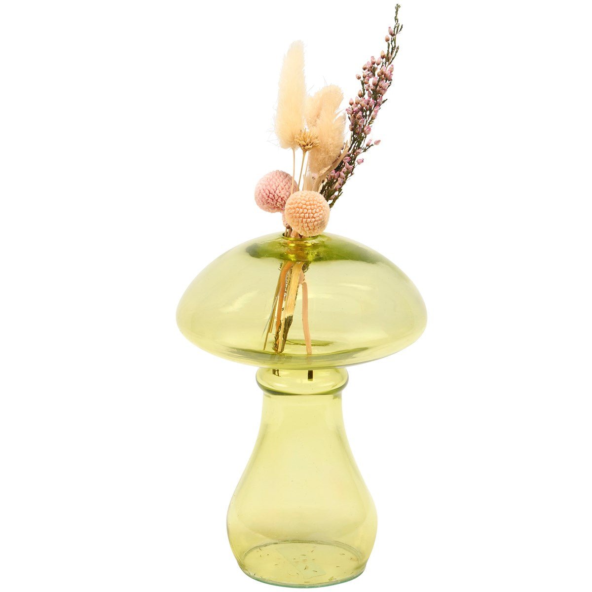 Glass Mushroom Vase - Vintage MC