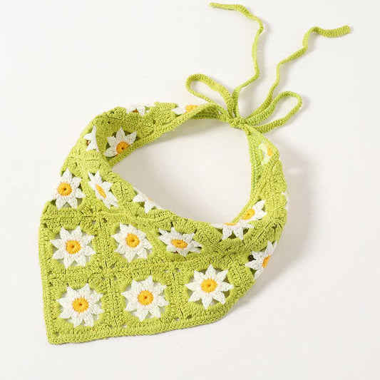 Handmade Woven Flower Headband - Vintage MC