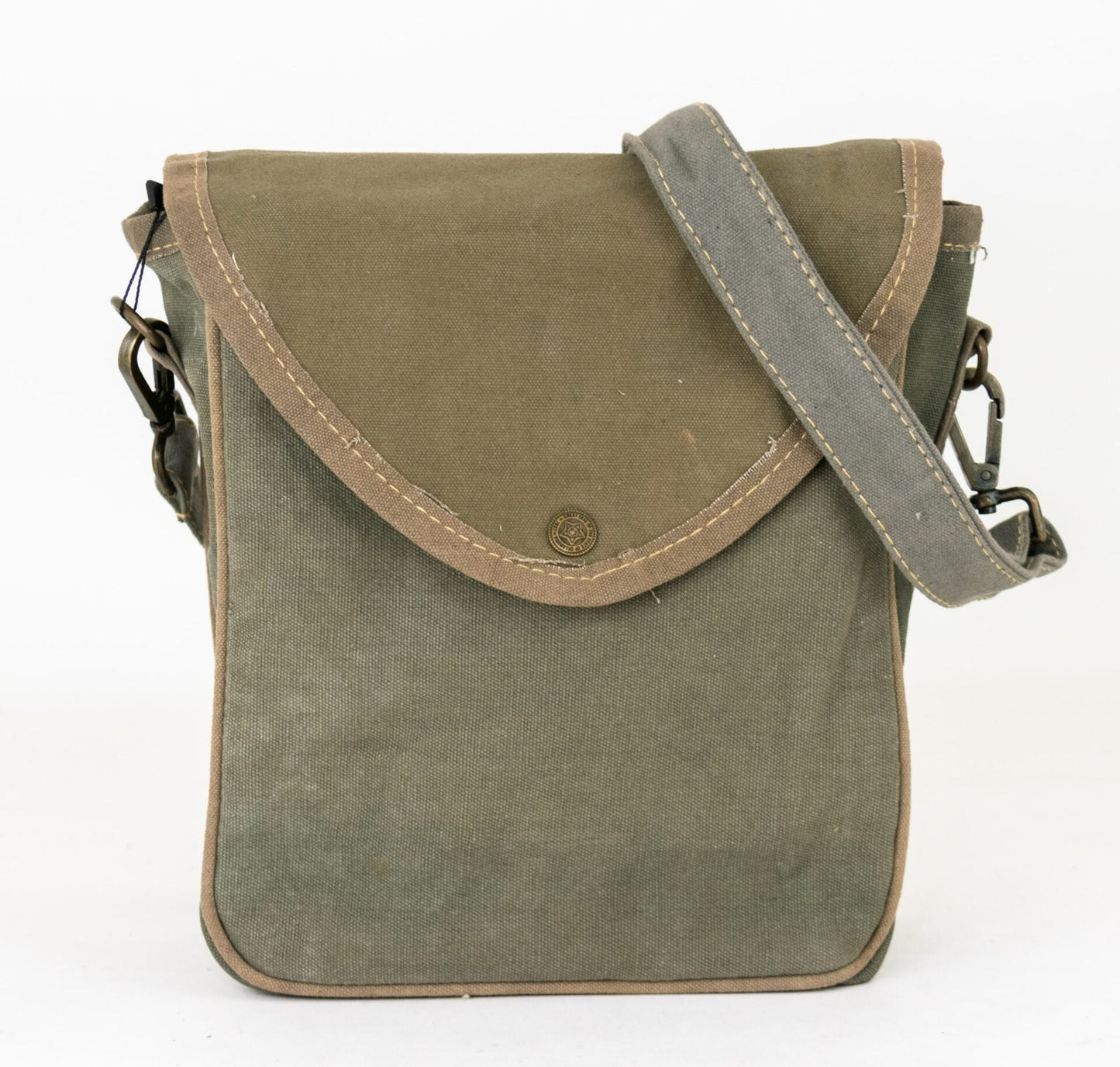 HB00505 Recycled Crossbody Plain - Vintage MC