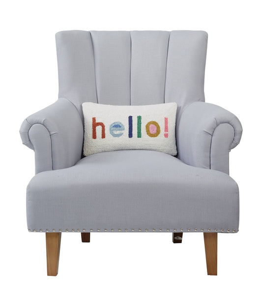 Hello Lumbar Hook Pillow - Vintage MC