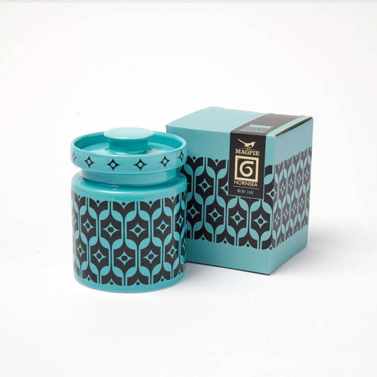 Hornsea Mini Jar - Teal Heirloom - Vintage MC