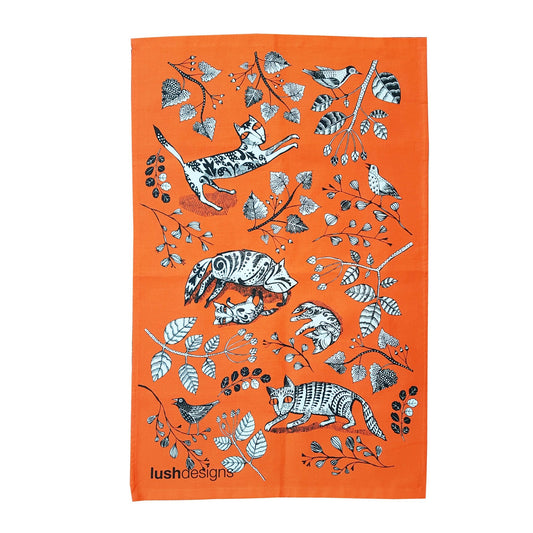 Kitty Tea Towel - Vintage MC