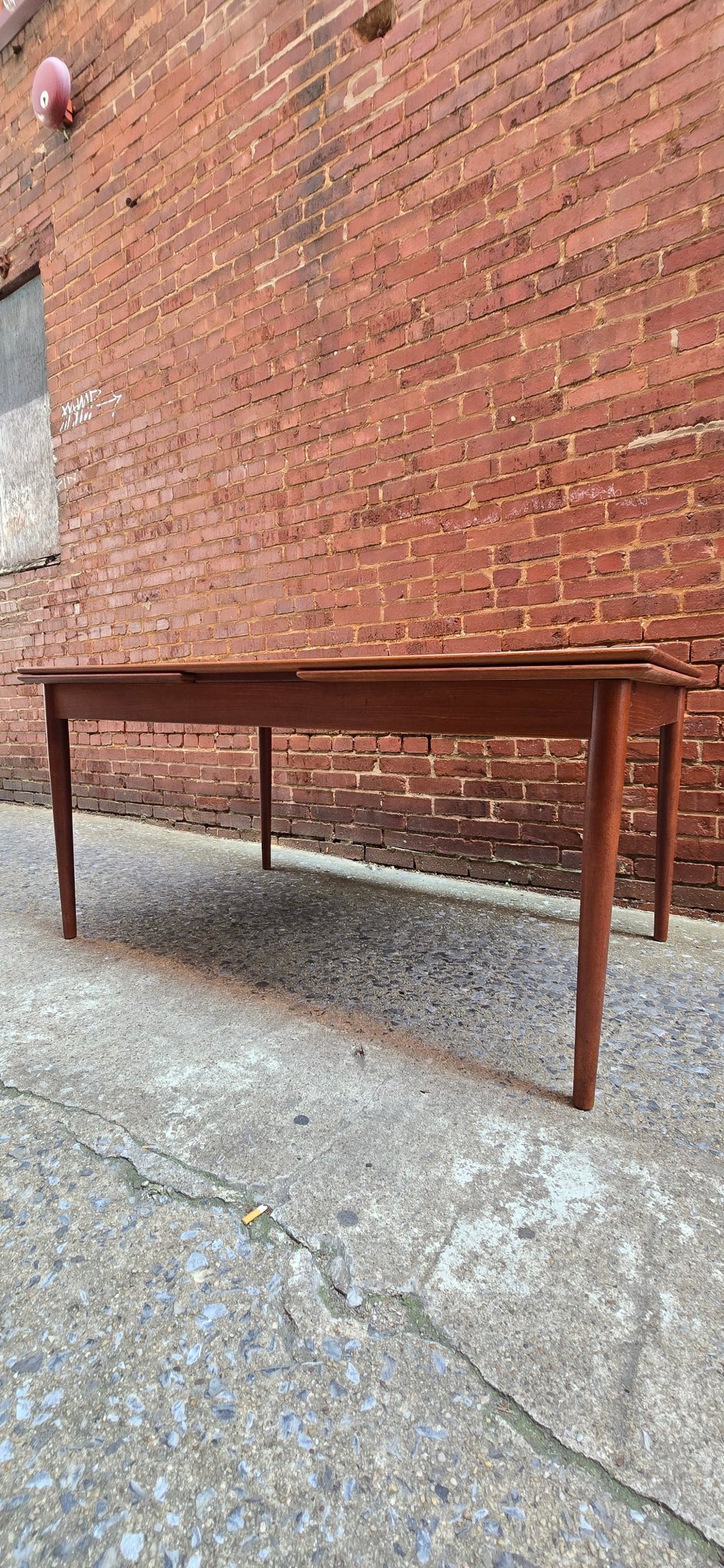 Large Danish Teak Dining Table - 0725019 - Vintage MC