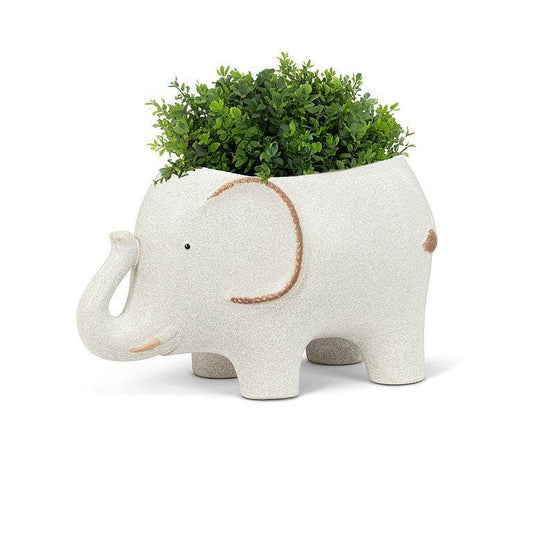 Large Elephant Planter - 6x10"L - Vintage MC