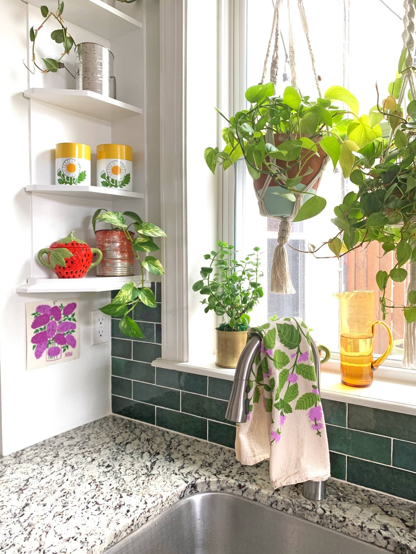 Lilac Sponge Cloth - Vintage MC