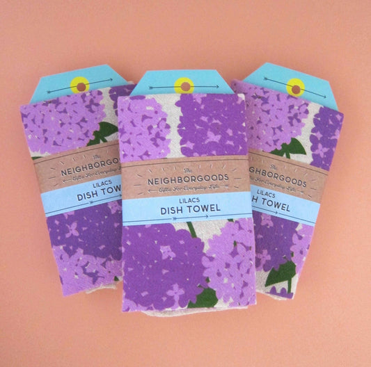 Lilac Tea Towel - Vintage MC