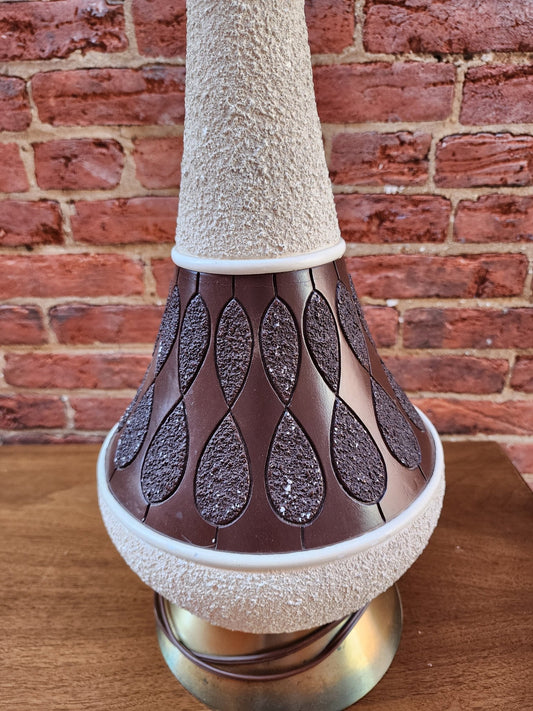 Mid - Century Modern Ceramic Lamp - Vintage MC