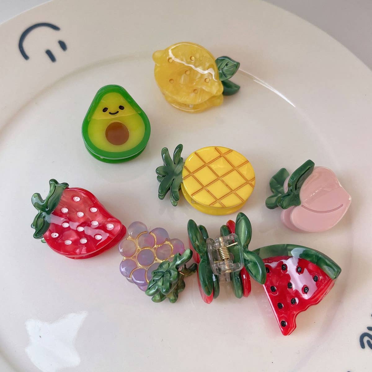 Mini Fruit Hair Claws - Vintage MC