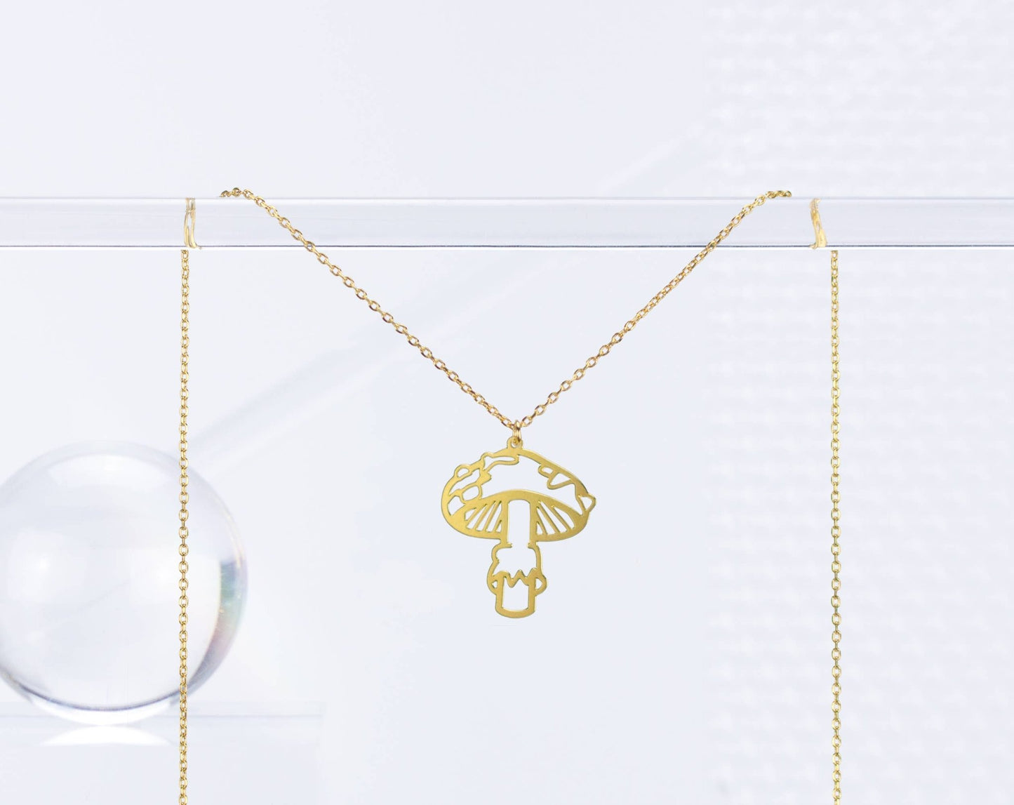 Mushroom Necklace - Vintage MC