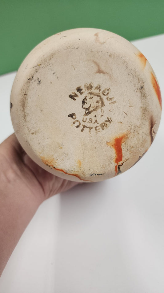Nemadji Pottery Vase - Vintage MC