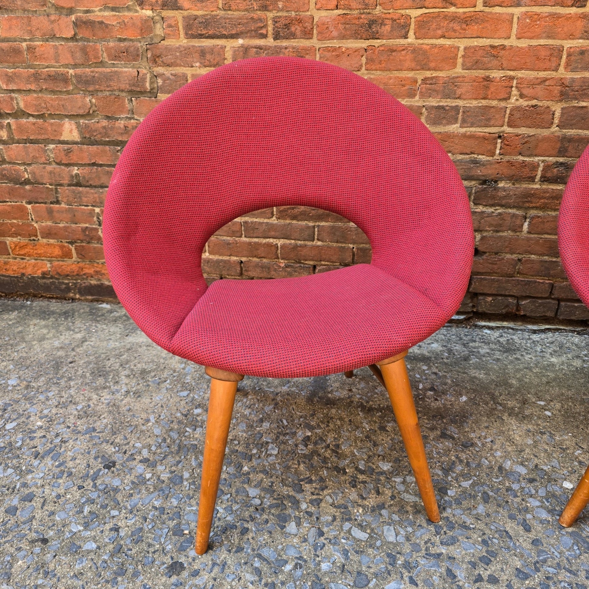 Pair of Danish Saucer Chairs JA0425001 - Vintage MC