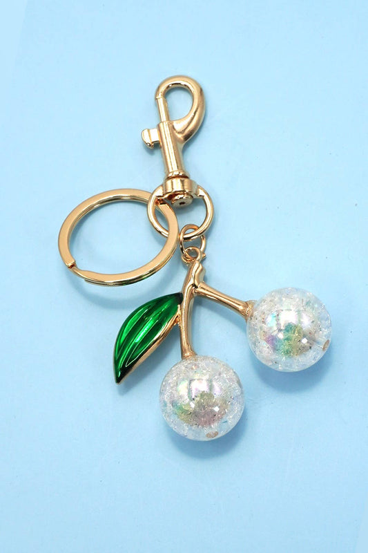 PEARLIE CHERRY DROP BAG CHARM - Vintage MC