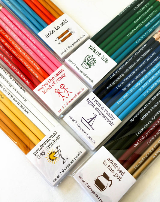 PLANT LIFE PENCIL SET - Vintage MC