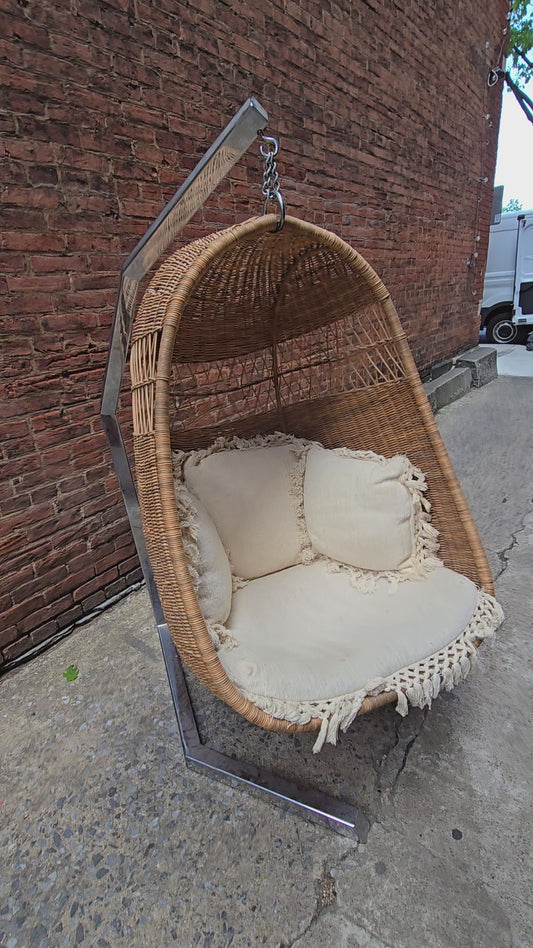 Rattan Hanging Egg Chair