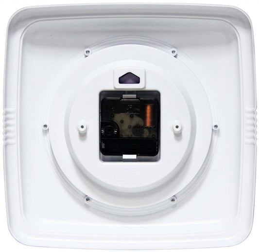 Retro Square Indoor Wall Clock - Vintage MC