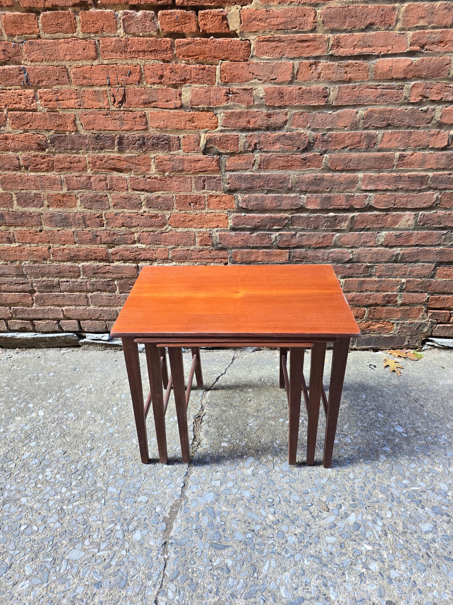 Danish Teak Nesting Tables 1125006
