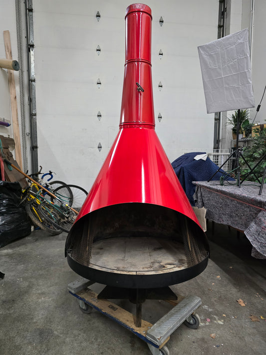 Vintage Cone Fireplace