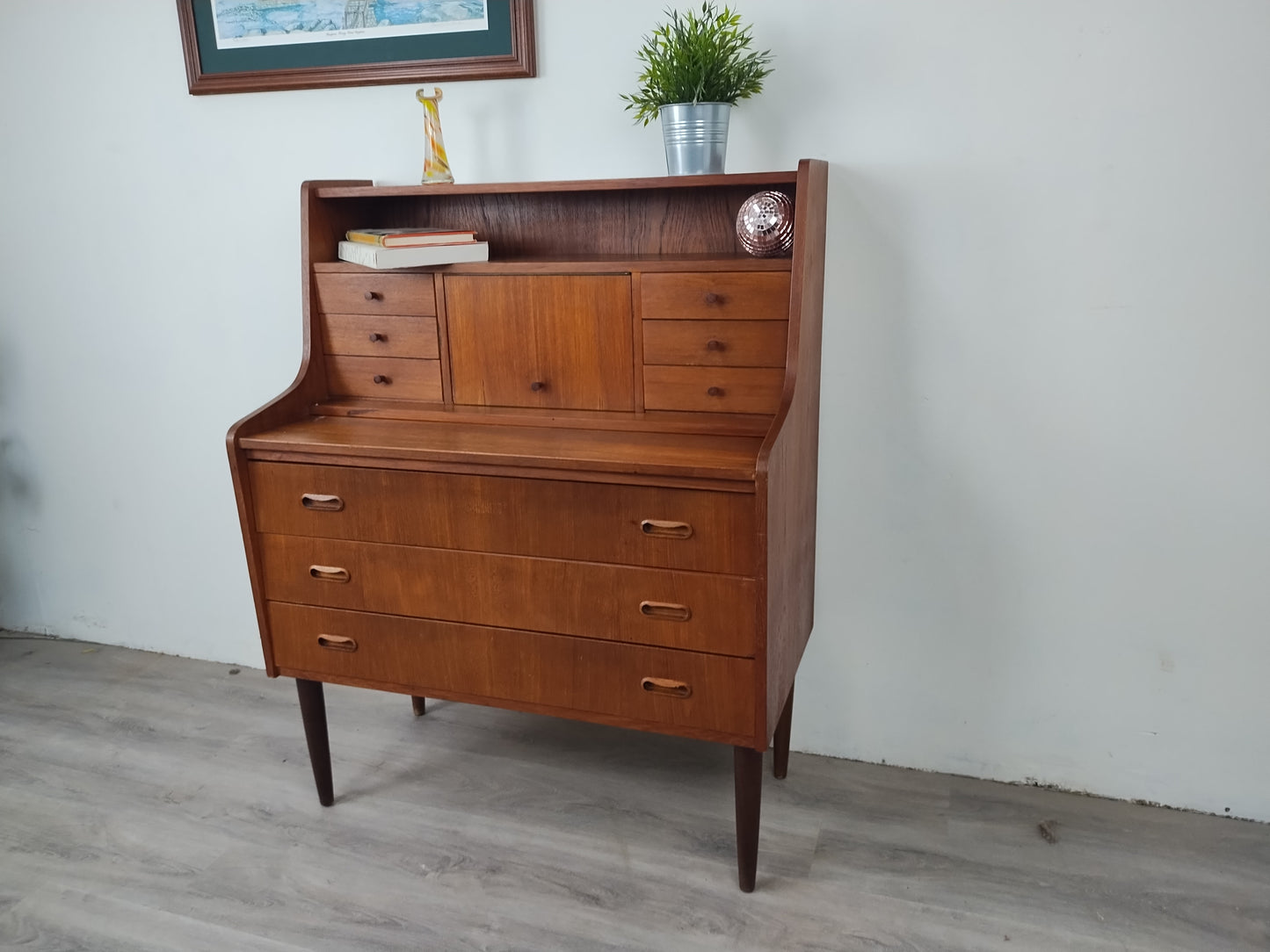 ST0524148 Danish Teak Secretary