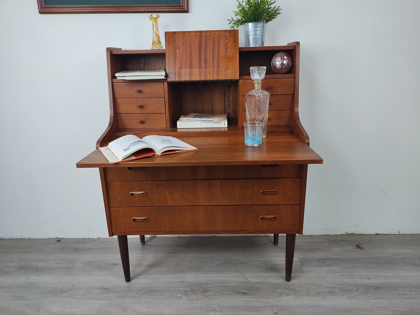 ST0524148 Danish Teak Secretary