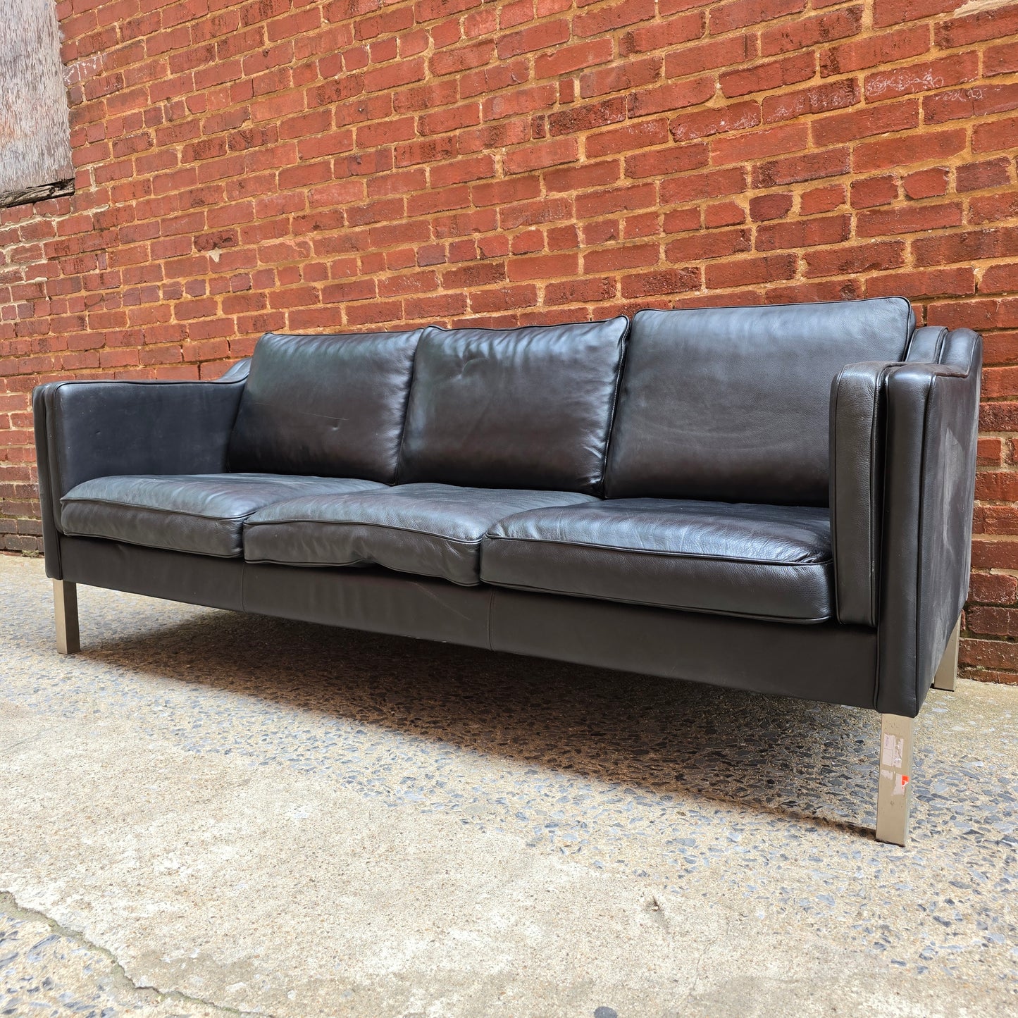 Danish Modern Sofa in the Style of Borge Mogensen