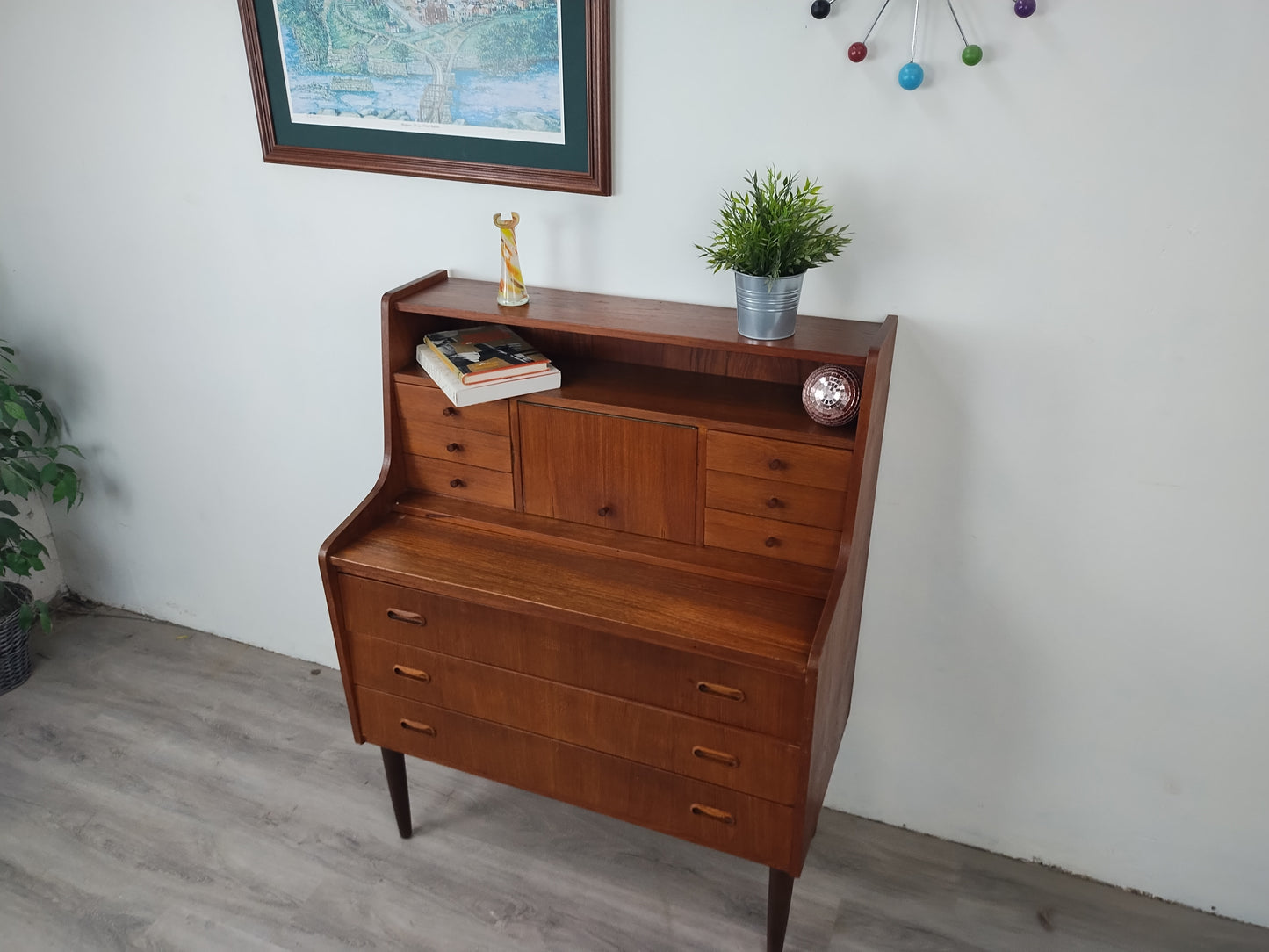 ST0524148 Danish Teak Secretary