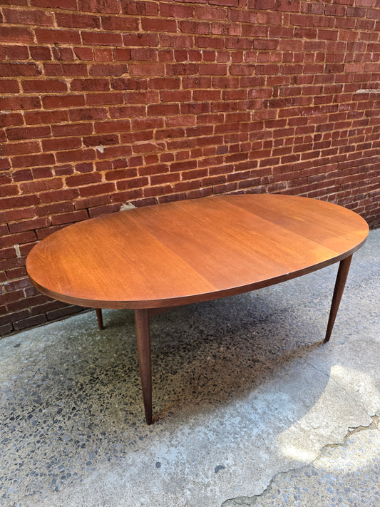 Danish Teak Oval Table with Leaf TA0526001
