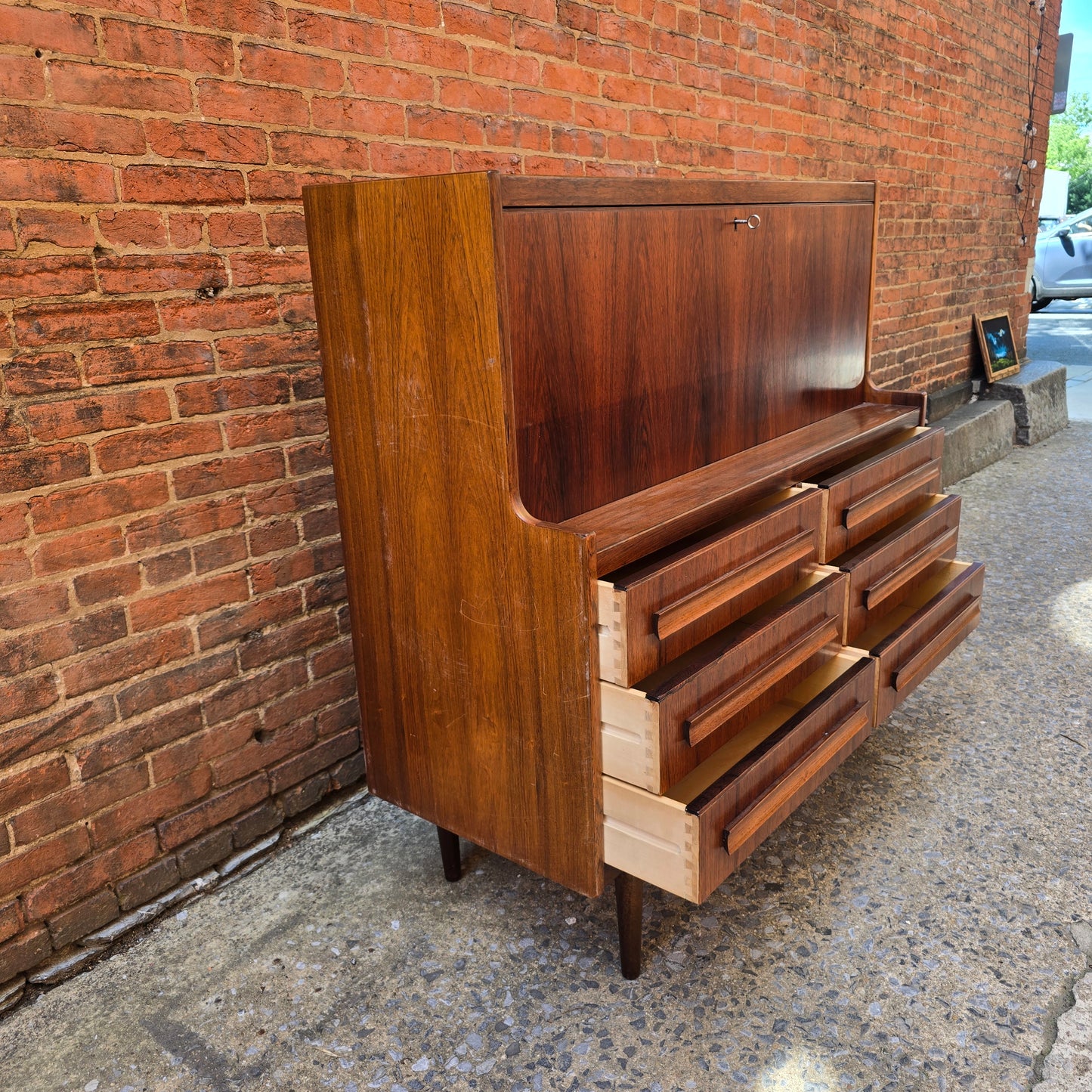 Danish Rosewood Secretary by Sigfred Omann ST0425002