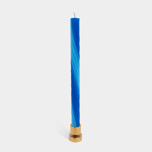 Rope Candle Sticks by Lex Pott - Blue (2 pack) - Vintage MC