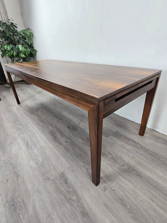 Rosewood Coffee Table with Hidden Leaves - Vintage MC