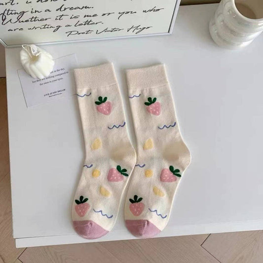 Rufia Artistic Pattern Socks - Vintage MC