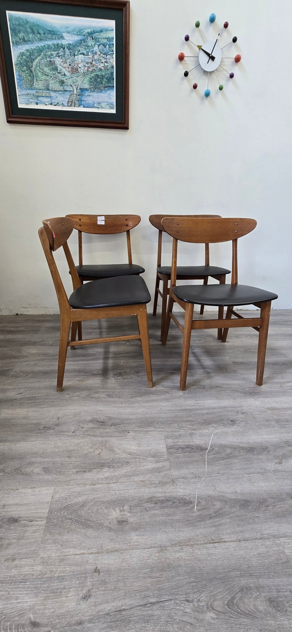 Set of 4 Dining Chairs - Vintage MC