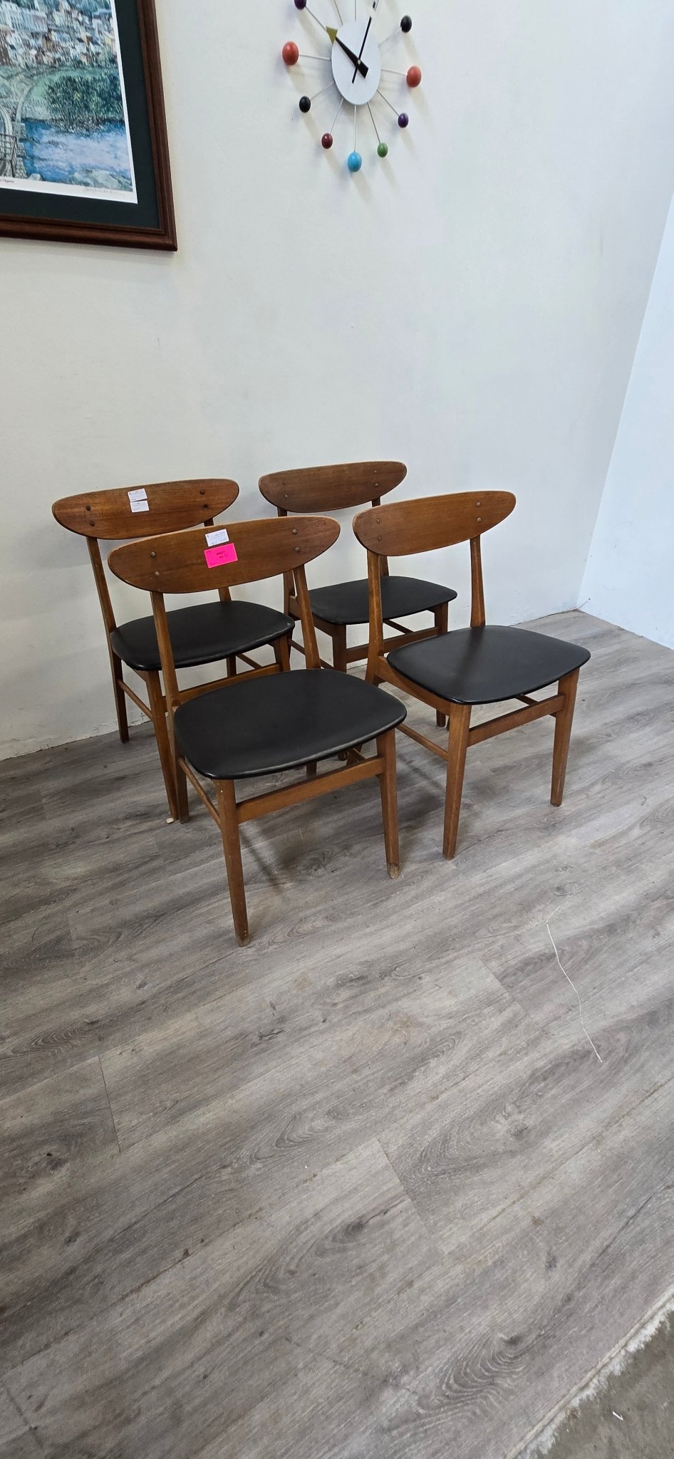 Set of 4 Dining Chairs - Vintage MC