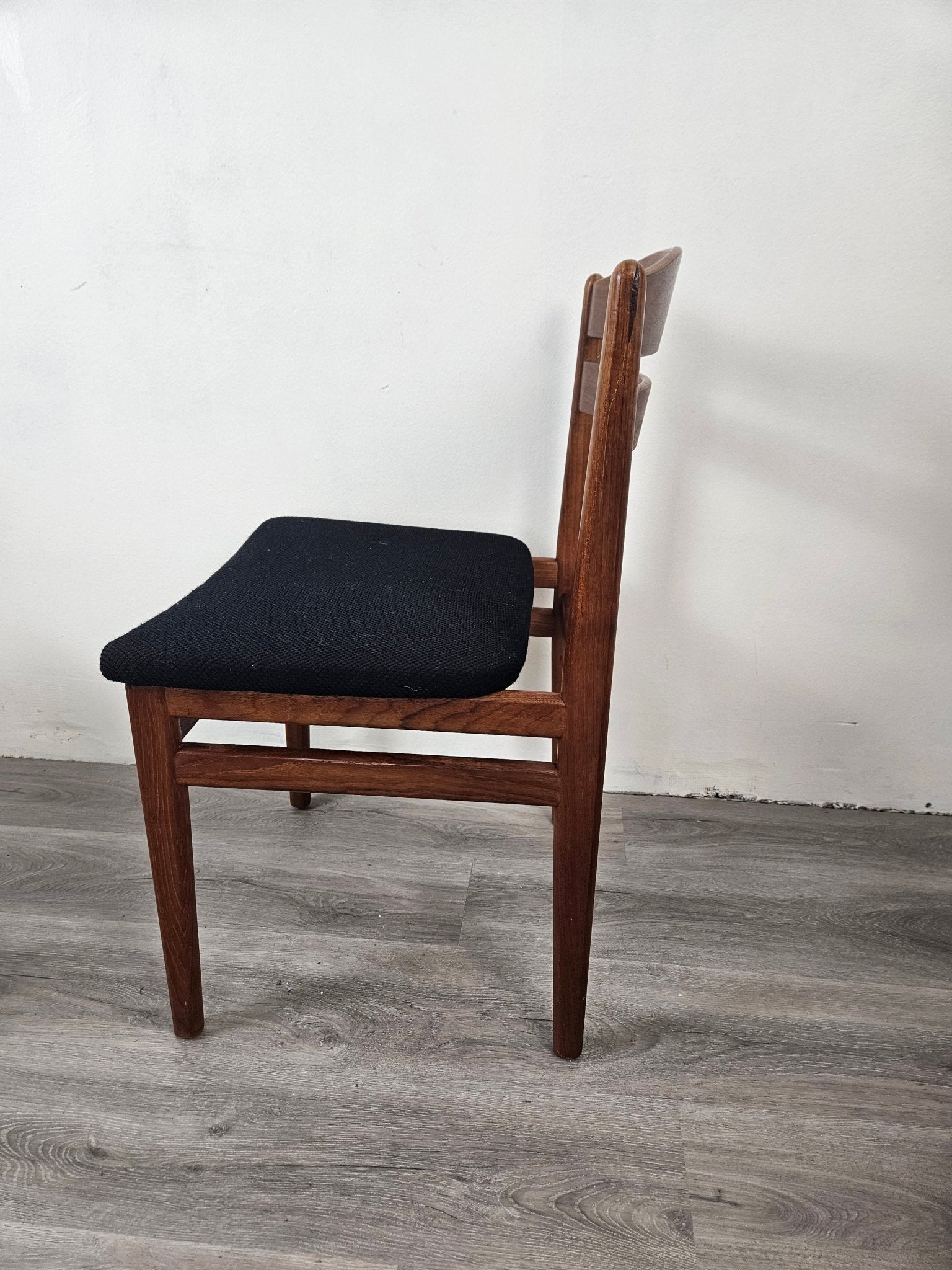 Set of 6 Danish Dining Chairs in Black Boltinge Mobelfabrik - Vintage MC