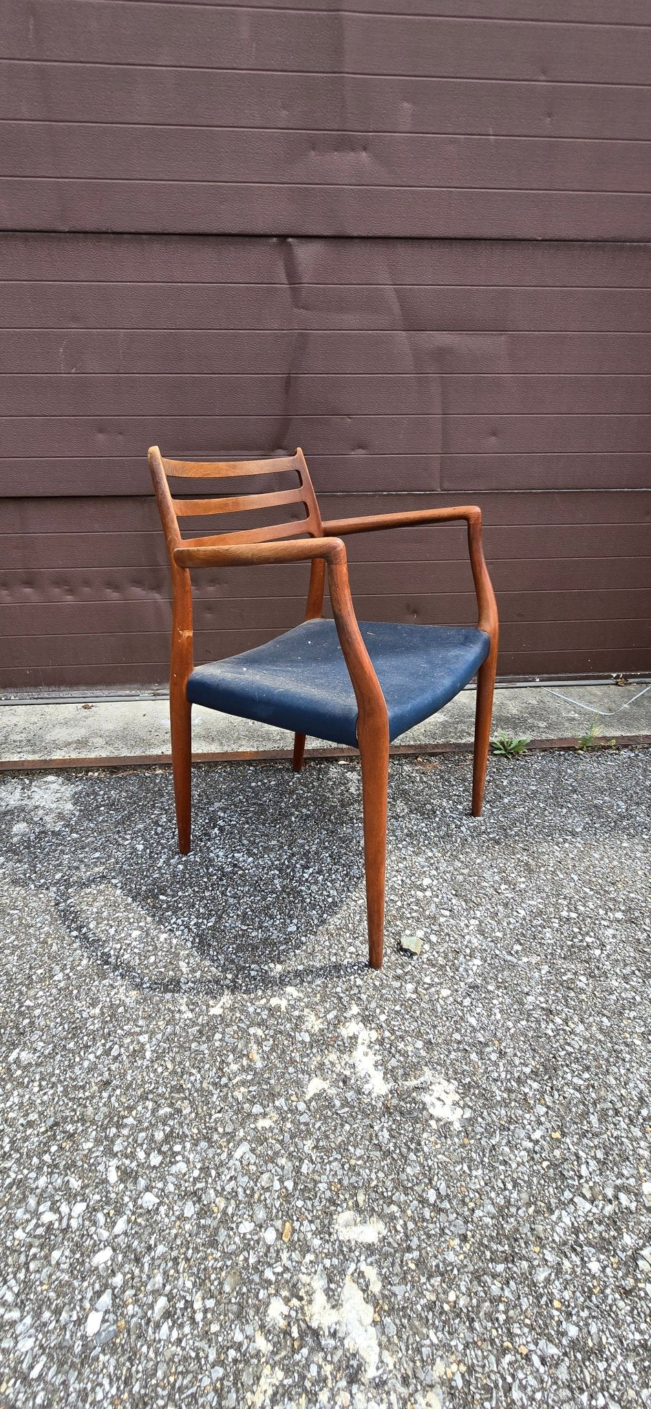 Set of 6 Neils Moller Dining Chairs Models 78 & 63 - Vintage MC