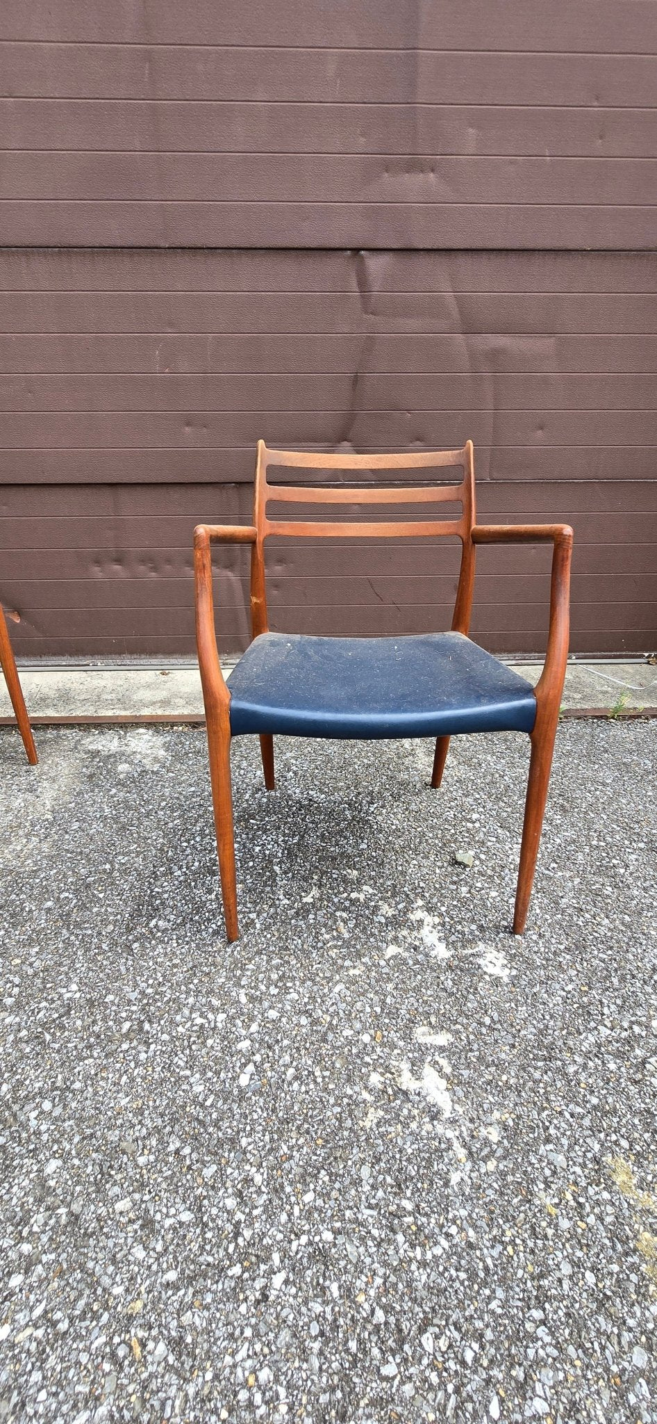 Set of 6 Neils Moller Dining Chairs Models 78 & 63 - Vintage MC