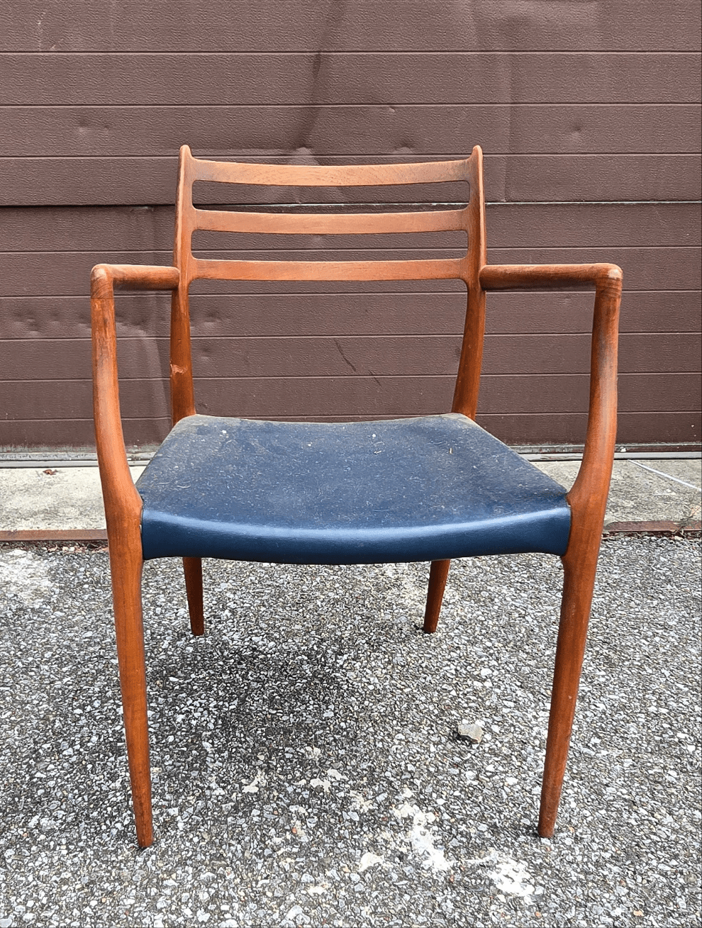 Set of 6 Neils Moller Dining Chairs Models 78 & 63 - Vintage MC