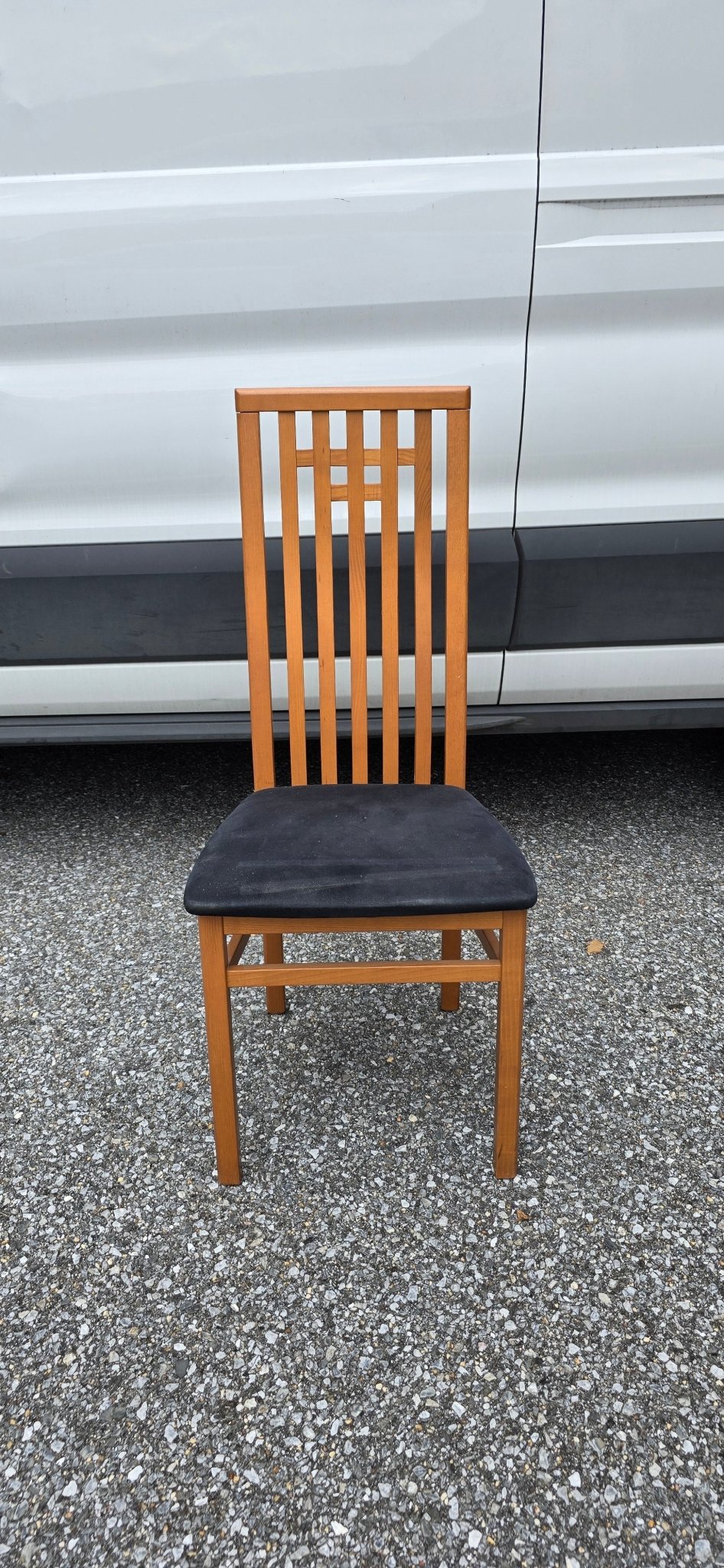 Set of 8 Mackintosh Inspired Dining Chairs - Vintage MC